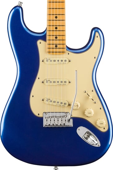 Fender American Ultra Stratocaster, Maple Fingerboard, Cobra Blue
