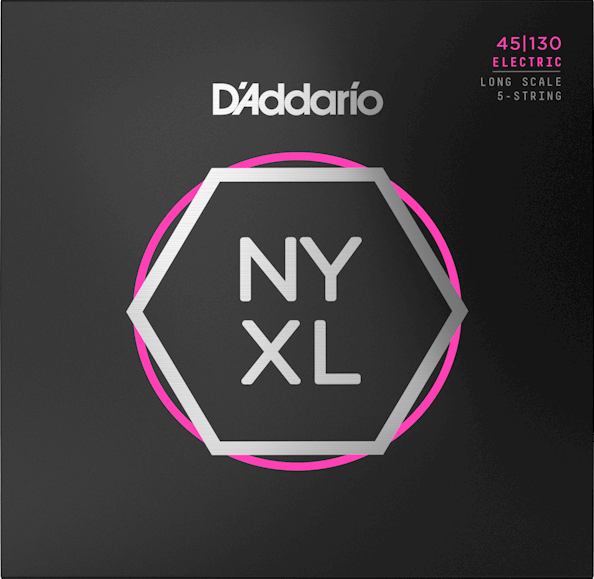 D'Addario NYXL45130 5 String Bass 1
