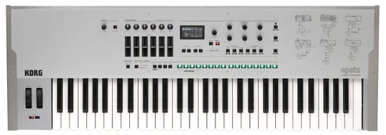 Korg OPSIX SE FM Synthesizer, Platinum