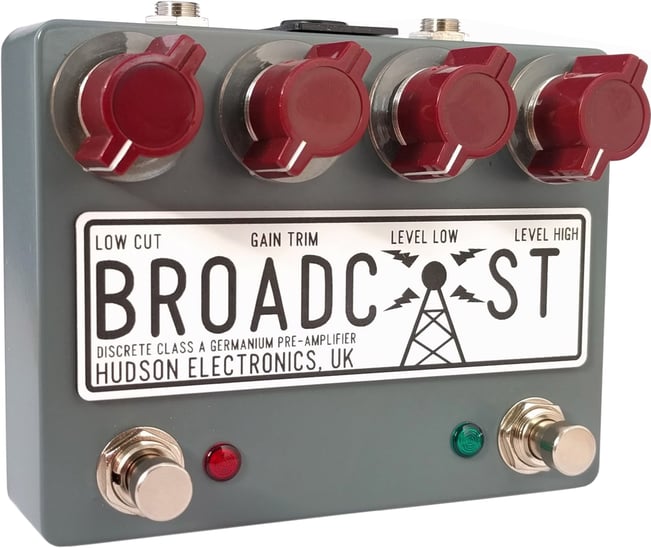 Hudson Broadcast Dual Preamp Pedal