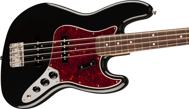 Fender Vintera II 60s Jazz Bass Black Tilt 1