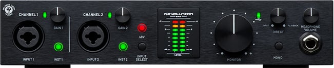 Black Lion Revolution 2x2 Audio Interface 1