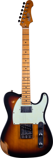 JET Guitars JT-350, Sunburst, Relic