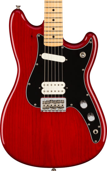 Fender Player Duo-Sonic HS Maple Fingerboard, Crimson Red Transparent