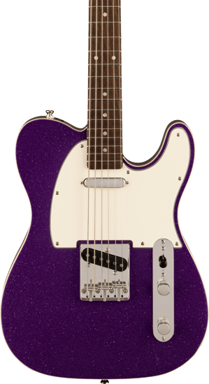 Squier Limited Classic Vibe Baritone Custom Telecaster, Purple Sparkle