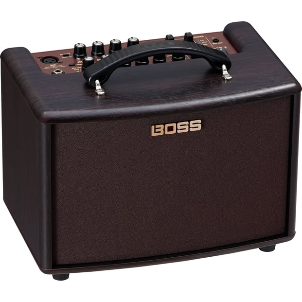 Boss AC-22LX Acoustic 10W Stereo Combo Angle