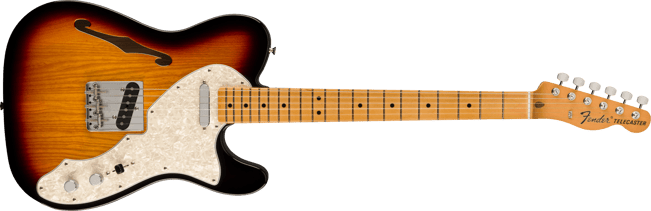 Fender Vintera II Tele Thinline Burst Front