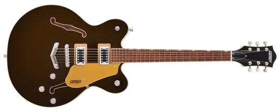 Gretsch G5622 Electromatic Center Block Double-Cut with V-Stoptail, Black Gold