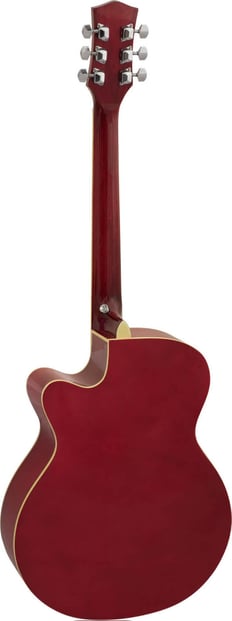 Tiger ACG3 Acoustic Guitar Red 5