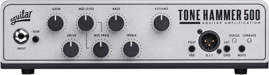 Aguilar TH500 Tone Hammer 500 V2 Lightweight Bass Head