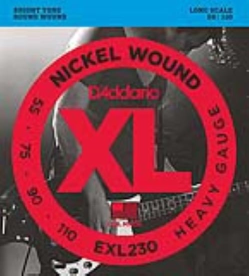 D'Addario EXL230 Nickel Wound Bass, Heavy, 55-110, Long Scale