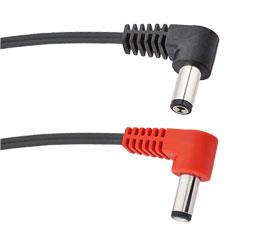 Voodoo Lab PPL6-R Power Cable 2.5mm Barrel (Reverse Polarity, Right Angled, 46cm)