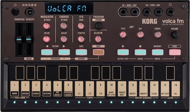 Korg Volca FM-2 Digital FM Synthesizer Front