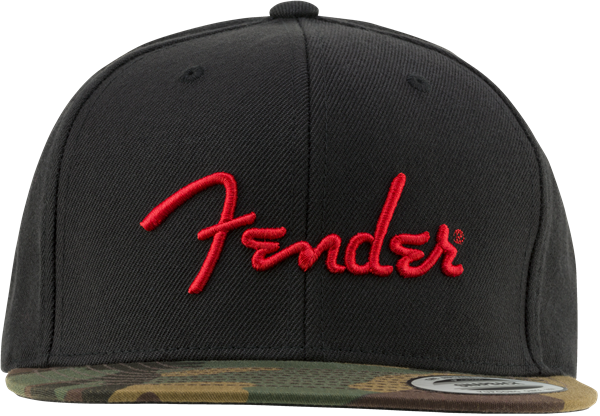 Fender Camo Flatbill Hat Camo