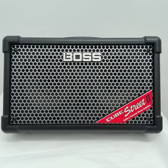 Boss CUBE-ST2 Cube Street II Battery-Powered Amp, Black, Nearly New