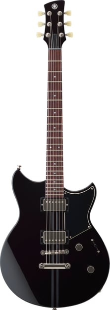 Yamaha RSE20 Revstar Black Guitar Front