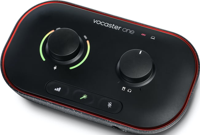 Focusrite Vocaster One Audio Interface Right