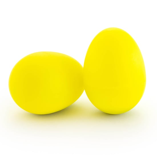 Tiger SHA7 Plastic Egg Shakers, Pair, Yellow