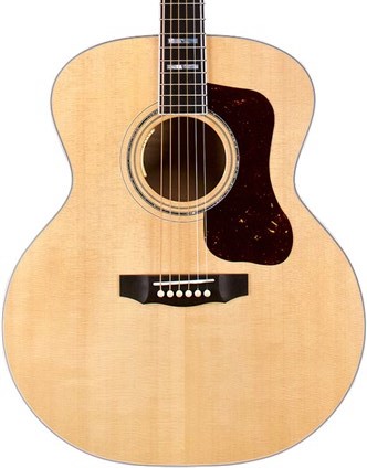 Guild USA F-55 Maple Jumbo Acoustic, Natural
