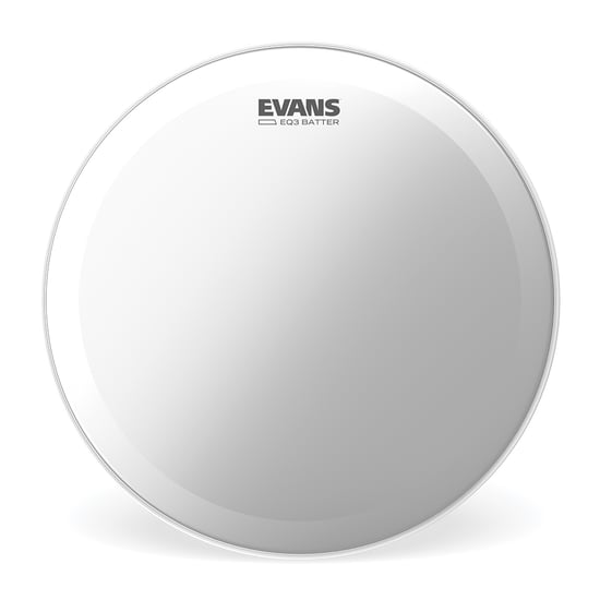 Evans EQ3 Frosted Bass Drum Head 20in, BD20GB3C