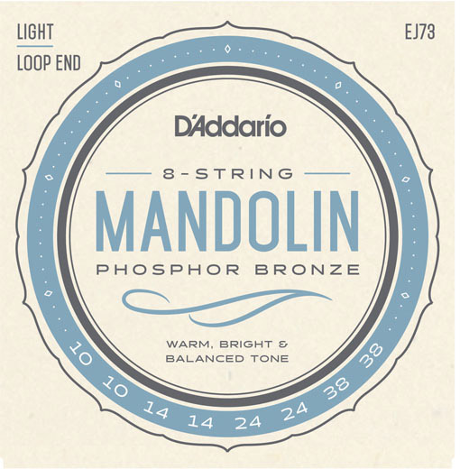 D'Addario EJ73 Phosphor Bronze Mandolin