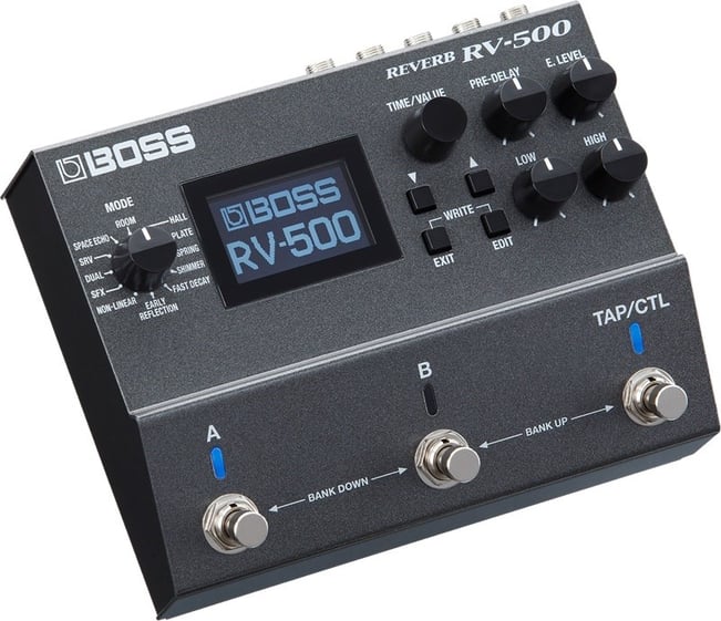 Boss RV-500 Reverb Effects Angle
