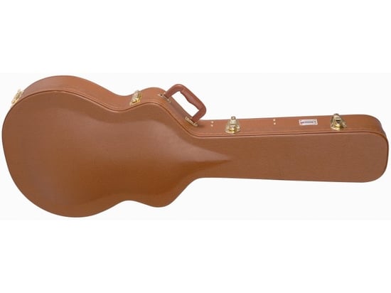 Kinsman CSA535 Archtop Semi-Acoustic Hard Case, Brown