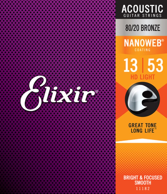 Elixir 11182 80/20 Bronze Nanoweb 1