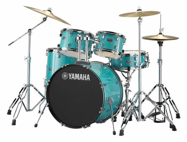Yamaha Rydeen 5 Piece Rock Kit Turquoise