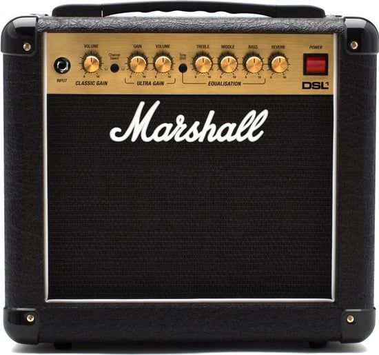 Marshall DSL1CR 1W 1x8 Valve Combo with Reverb, Nearly New