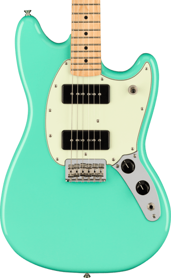 Fender Player Mustang 90 Maple Fingerboard, Seafoam Green