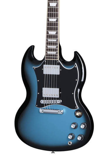 Gibson Custom Colour Series SG Standard, Pelham Blue Burst