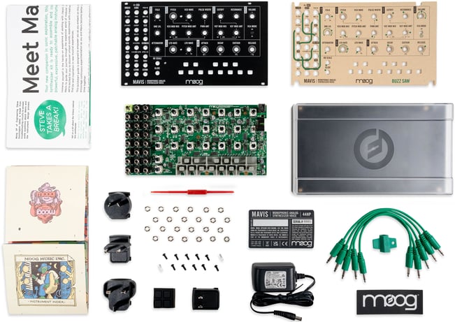Moog Mavis Semi-Modular Analogue Synth Kit