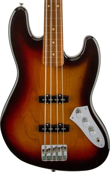 Fender Jaco Pastorius Jazz Bass Fretless, 3-Colour Sunburst