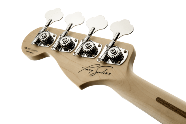 Fender Troy Sanders Jaguar Bass Silverburst