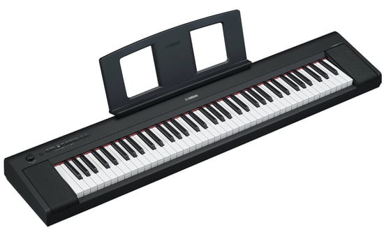 Yamaha Piaggero NP35 Digital Keyboard, Black