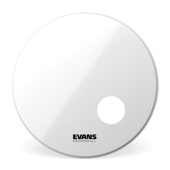 Evans EQ3 Resonant Smooth White Bass Drum Head 20in, BD20RSW