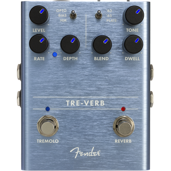 Fender Tre-Verb Digital Reverb Pedal