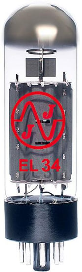 JJ Electronic EL34 Power Valves, Matched Quad