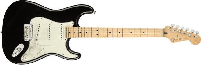 Player Stratocaster Black Maple