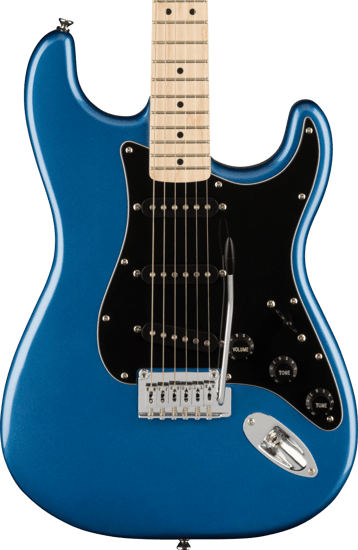 Squier Affinity Series Stratocaster, Maple Fingerboard, Lake Placid Blue