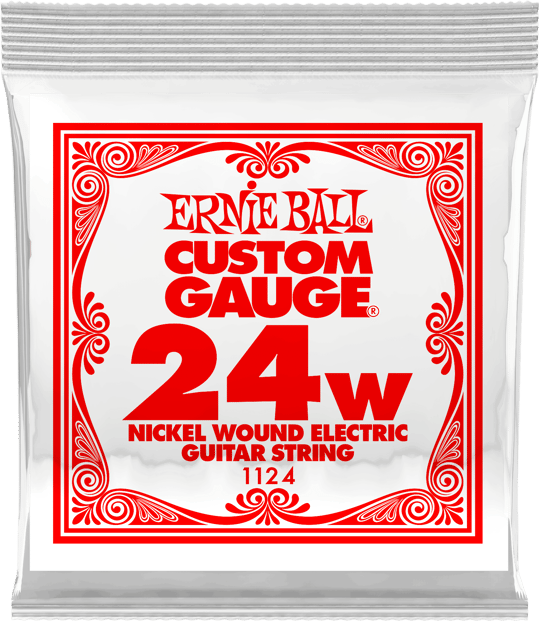 Ernie Ball 1124 Nickel Wound Single String