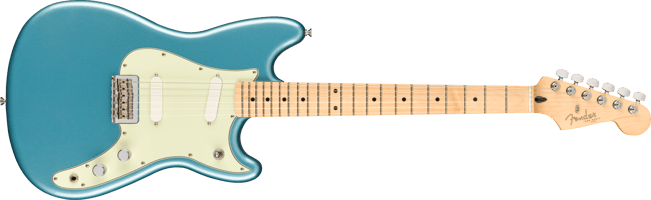 Fender Duo Sonic Maple Fingerboard, Tidepool
