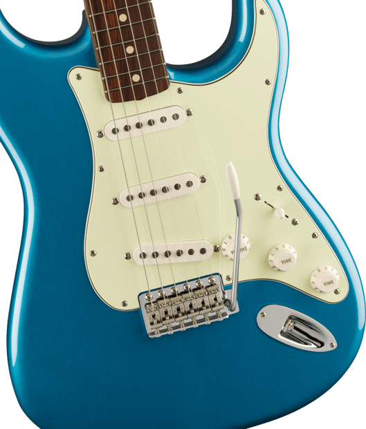 Fender Vintera II 60s Strat Blue Tilt 2
