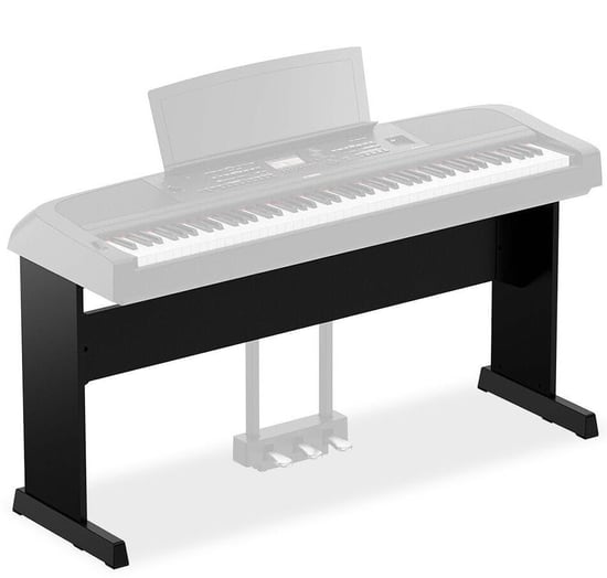 Yamaha L-300B Keyboard Stand for DGX-670, P-S500, Black