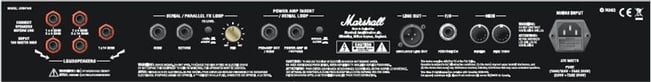 Marshall JVM410H Back Panel Features