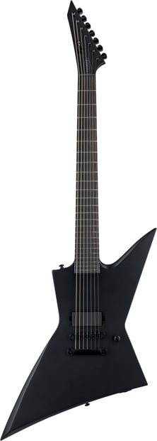 ESP LTD EX-7 BARITONE BLACK METAL BLKS 2