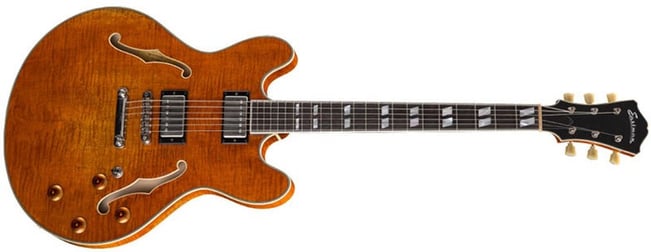 Eastman T59 Antique Thinline Amber Front