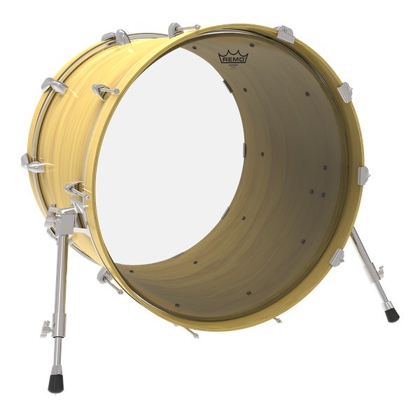 Remo Emperor Clear Bass Drum Head, 22in