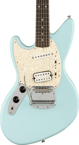 Fender Artist Series Kurt Cobain Jag-Stang, Sonic Blue, Left Handed
